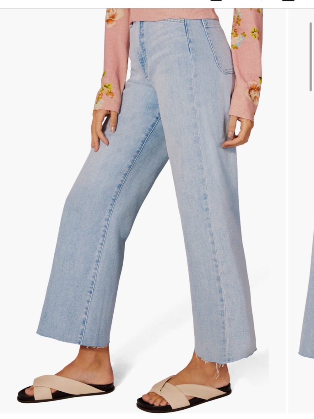 Favorite daughter The Mischa wide straight leg jean in Palisade